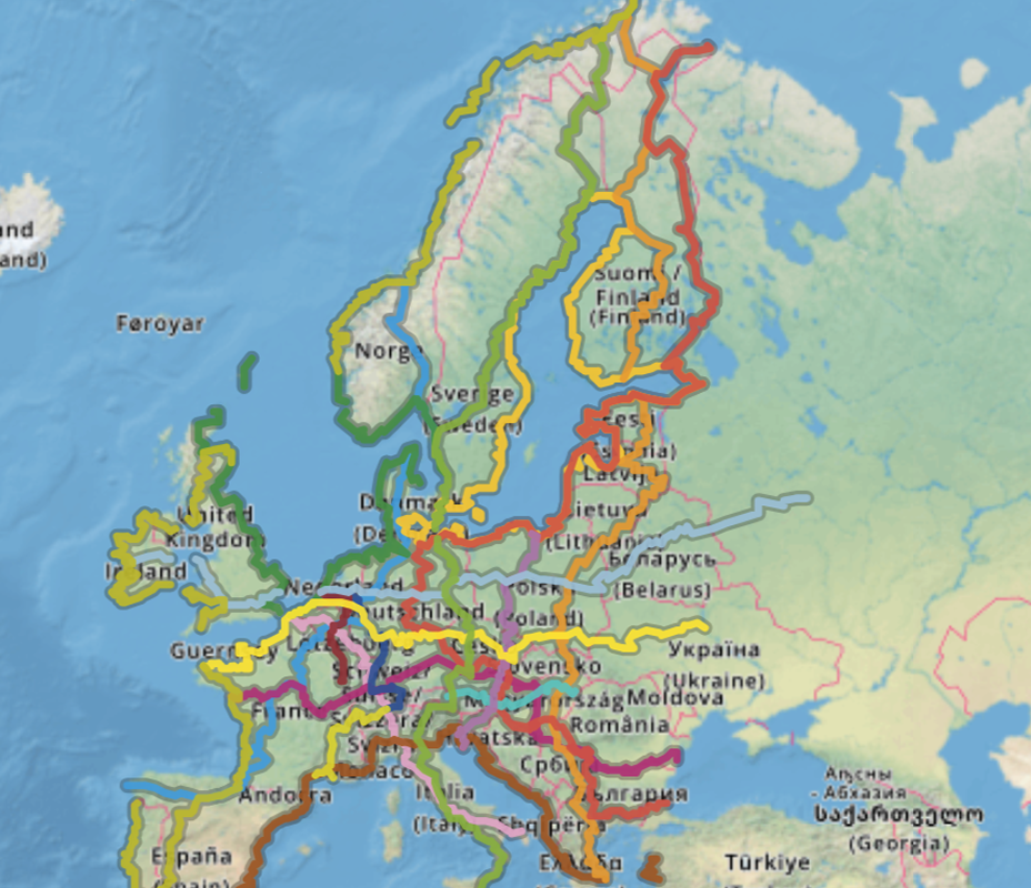 EuroVeloロードマップ